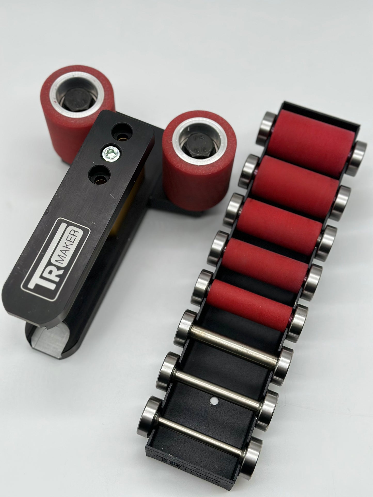 TR Maker Belt Grinder 2x72 small wheel set & holder for grinders 2 big wheel 8 Rubber Set