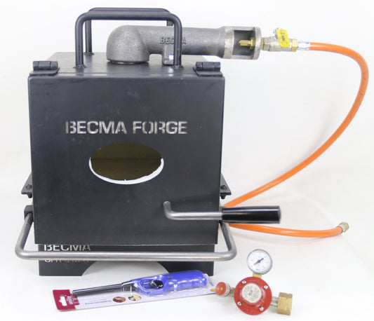 BECMA GFR.3 neo Gas Forge with Propane for Blacksmithing