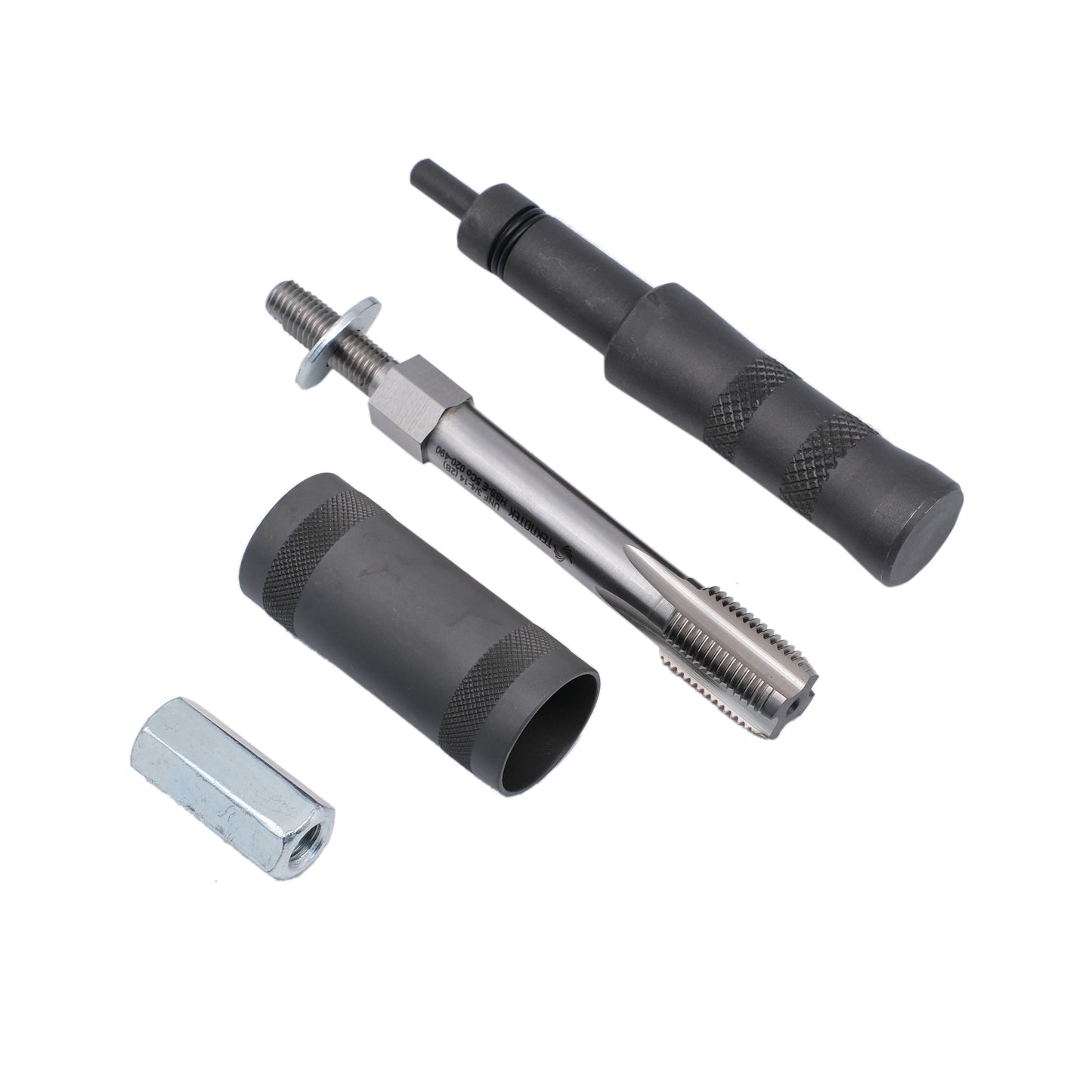 FORD Fuel Injector Cup Puller, Injector Sleeve Remover, Injector Sleeve Tap Removal and Install Tool Kit for 6.0L/6.4L Diesel Engines