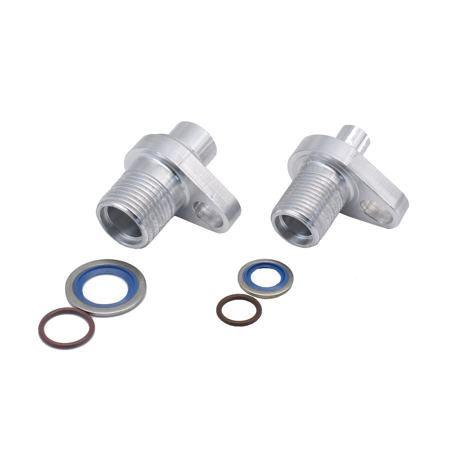 TR Diesel LS Swap AC Compressor Adapter Fittings for Denso 10S17F & 10S20F