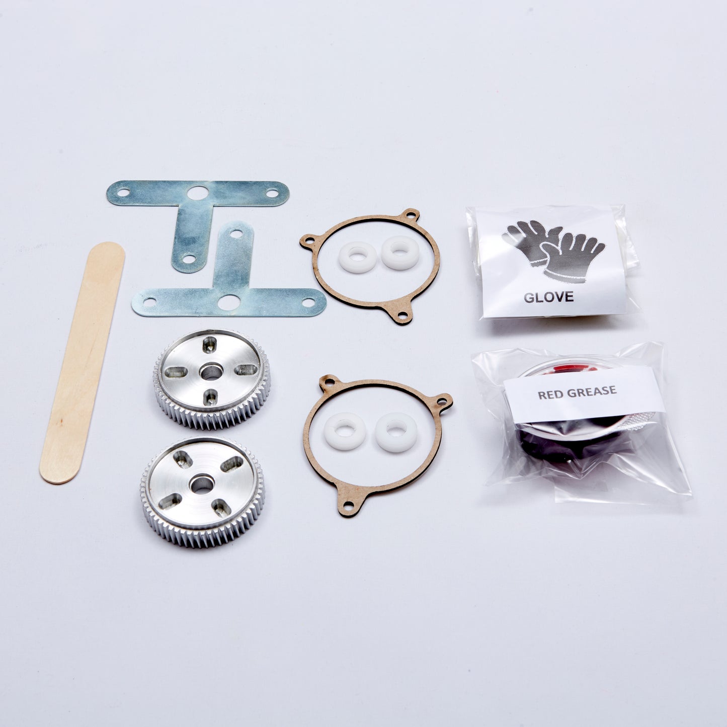 ALUMINUM CNC Machined Firebird Saturn Corvette Headlight head lamp Motor Gearkit