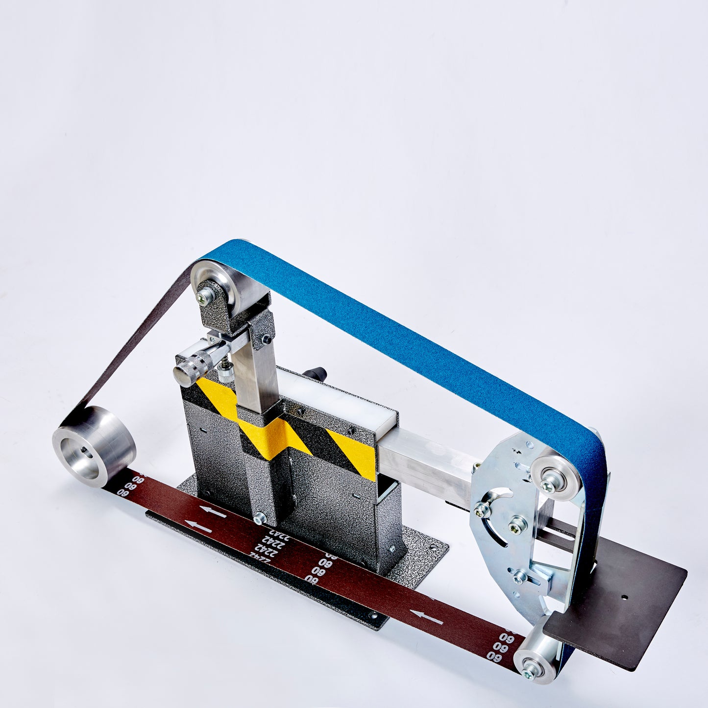 TR Maker Knife Belt Grinder 2x72 " Classice Silver Color ( 5/8-3/4-7/8)