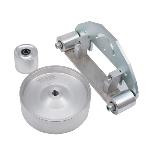 TR Maker Belt Grinder D-Backing plate for 2x72" 7"Drive 3" Tracking  Wheel  Kit