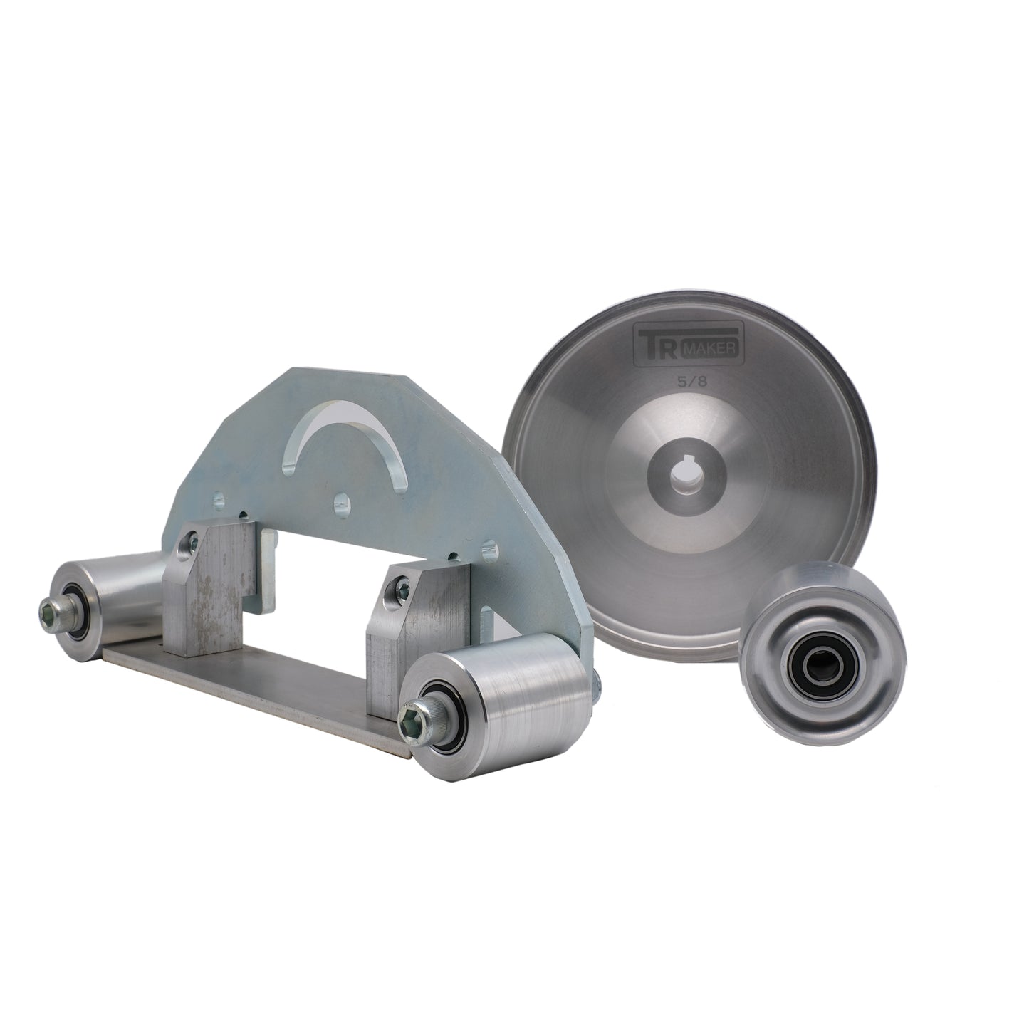 TR Maker Belt Grinder D-Backing plate for 2x72" 7"Drive 3" Tracking Wheel Kit