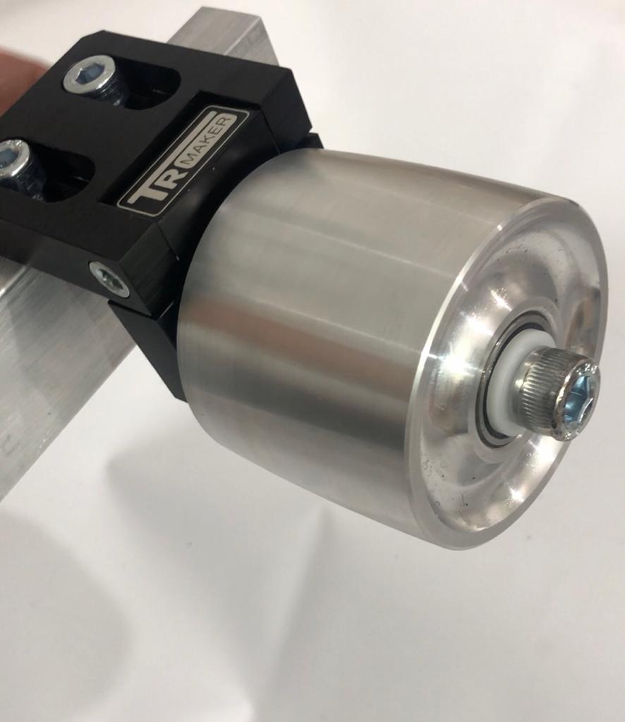 Belt Grinder 3"Tracking Wheel for 2x72" knife grinder with axle,mount swivel