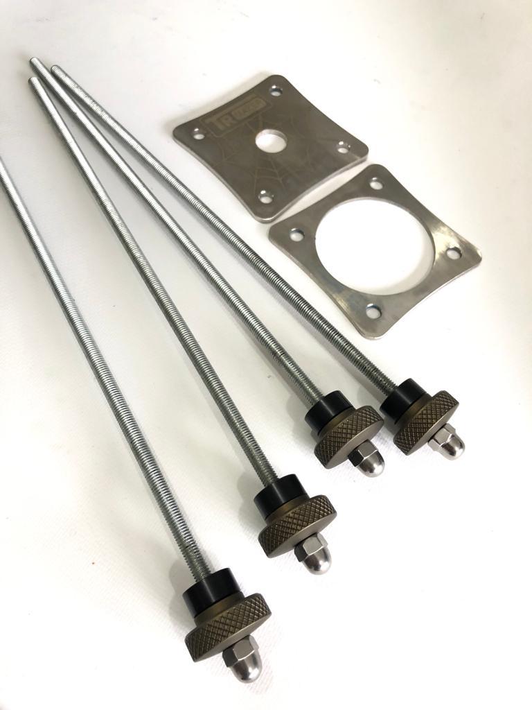 TR Maker Triaxial Blade Vise Knife vise wood clamping mechanism