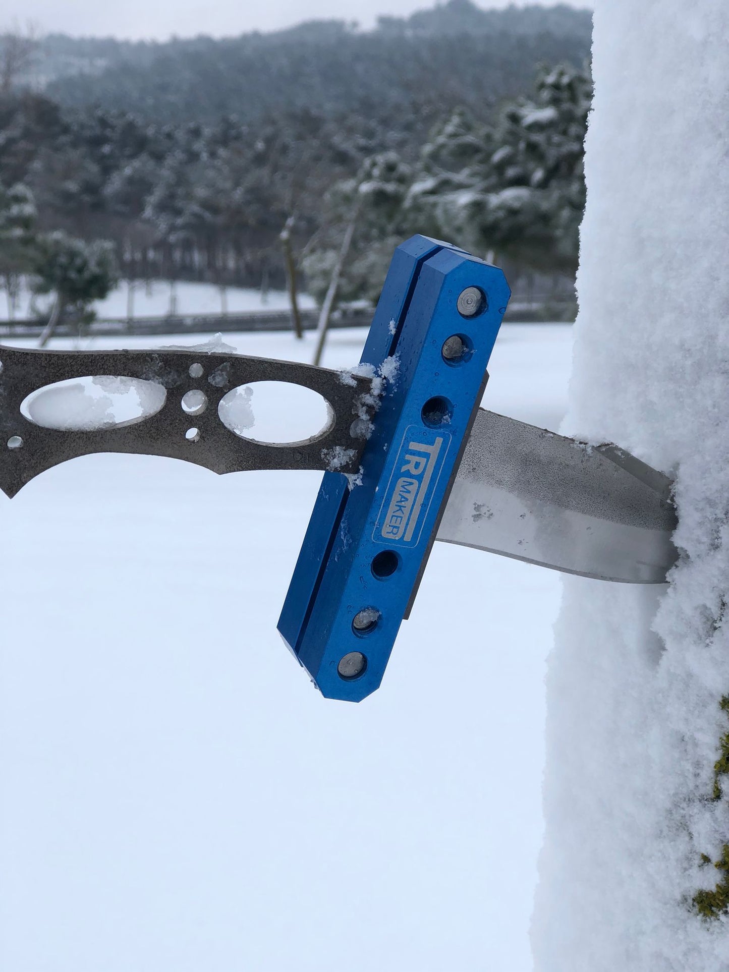 TR Maker File Guide with Carbide Surface Tool