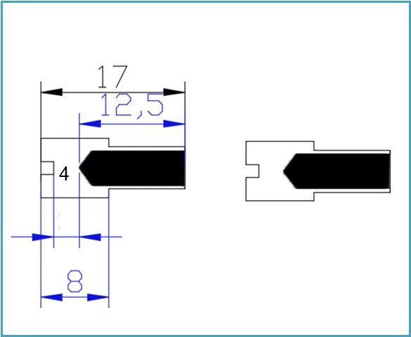 Knife Corby Bolts 10 Kit