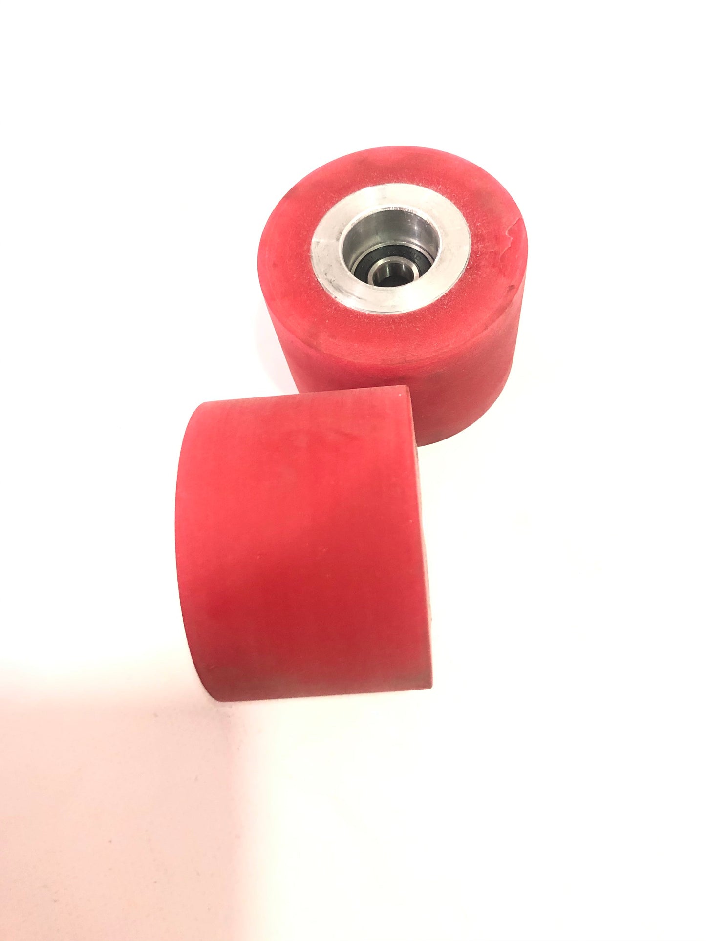 4" 57x100mm Contact Wheel, 2x72 knife grinder   Bearing  hole  12,7   mm