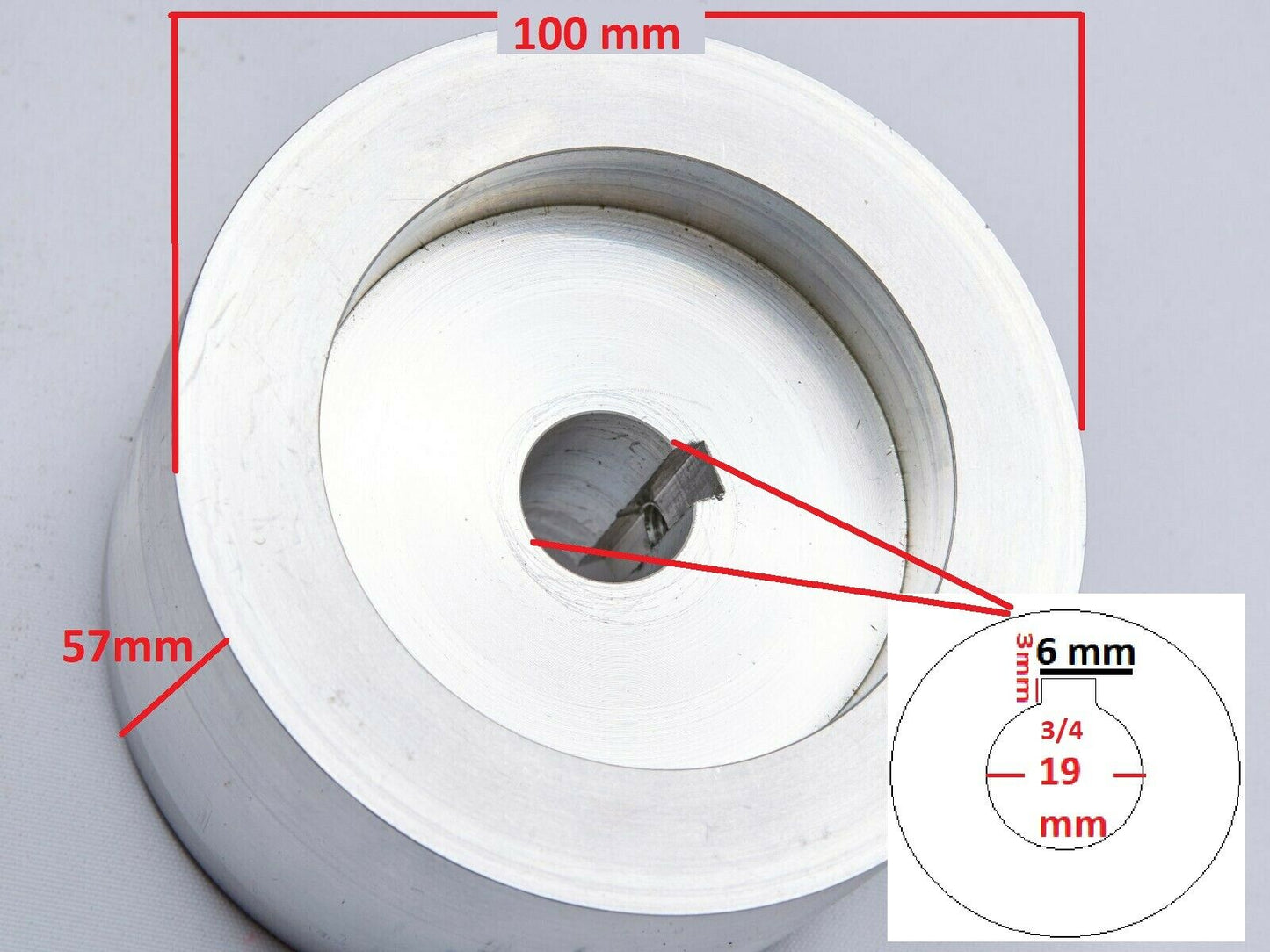 Belt Grinder 2x72 wheel set for  grinders 4 Pcs