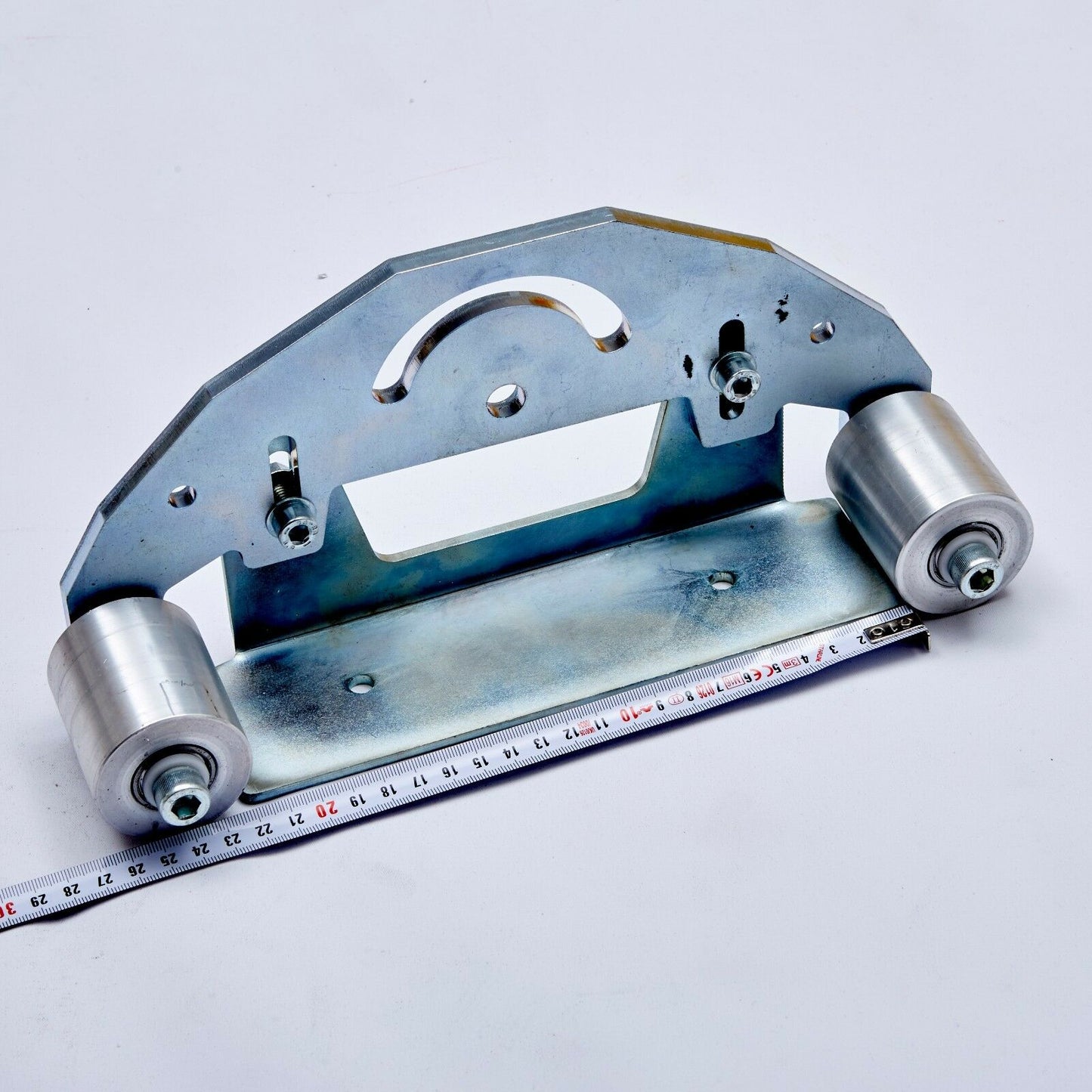 Bandschleifer D-Trägerplatte für 2x72" Messerschleifer mit Rädern KOMPLETT