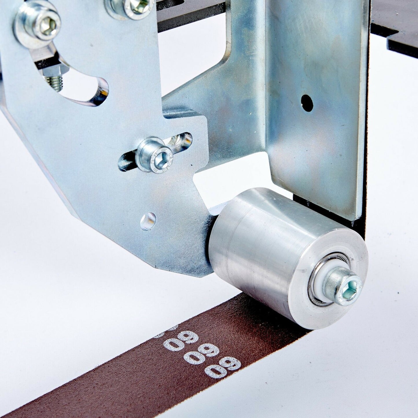 TR Maker Knife Belt Grinder 2x72 " Classice Silver Color ( 5/8-3/4-7/8)