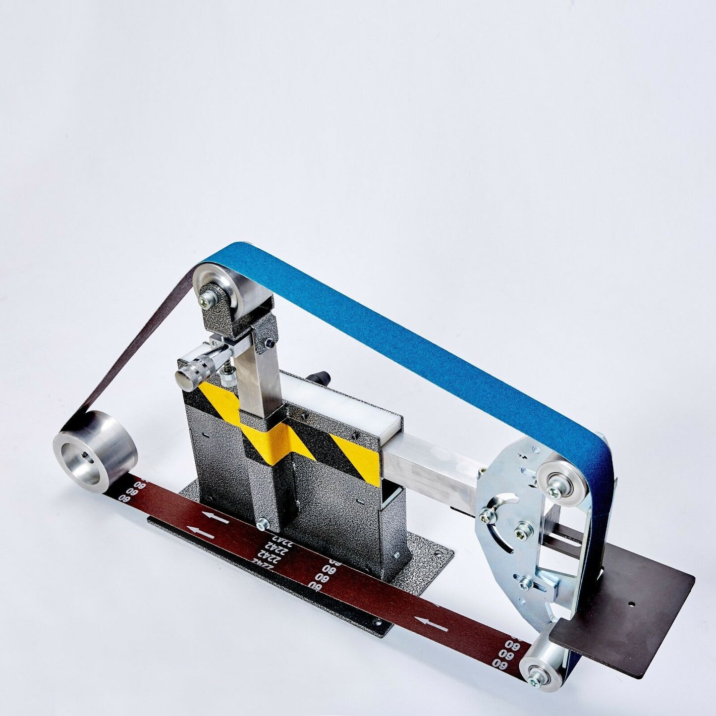 TR Maker Knife Belt Grinder 2x72 " Classice Silver Color ( 5/8-3/4-7/8)