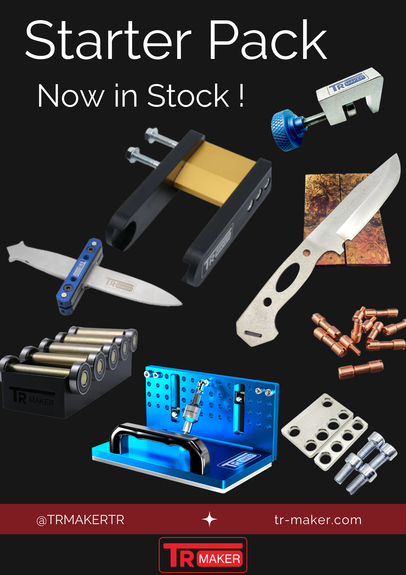 TR Maker Knife Making Starter Pack