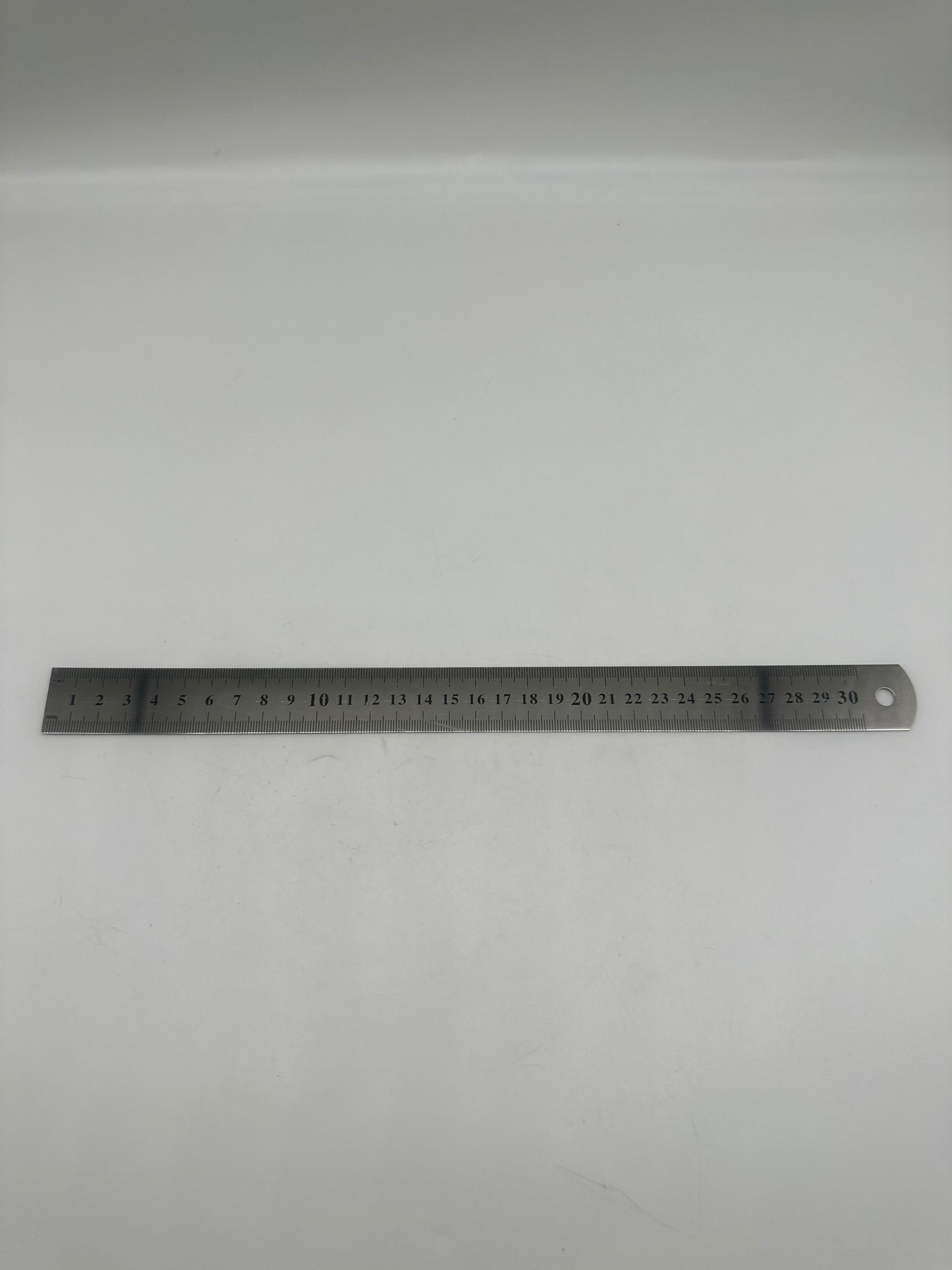 12 Inch Stainless Steel Ruler with Inch/Metric Conversion Table (Auxiliary)